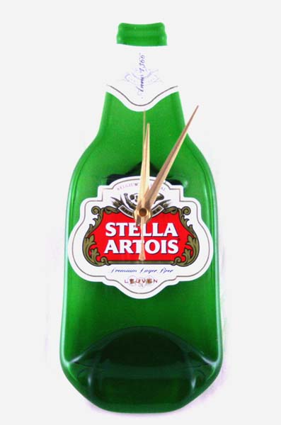 Stella Artois bottle clock Stella Artois bottle clock